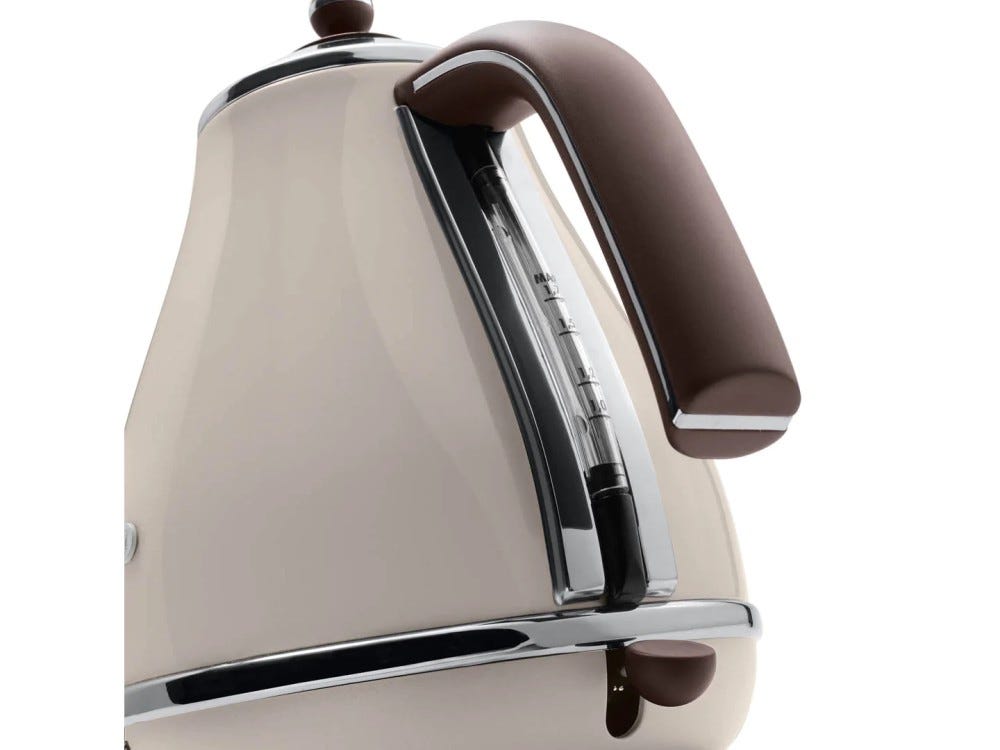 De Longhi KBOV2001 BG Icona Vintage Bollitore elettrico da 1,7 l - beige