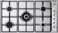 De Longhi DLI59DD Design Piano a cottura a gas cm. 86 - inox
