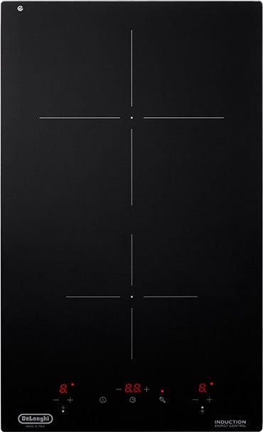 De Longhi PIN32 Design Piano cottura a induzione cm 30 - vetroceramica nero