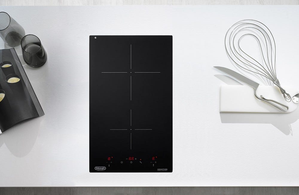 De Longhi PIN32 Design Piano cottura a induzione cm 30 - vetroceramica nero