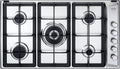 De Longhi PLI59GHD Professional Piano a cottura a gas cm. 86 - inox