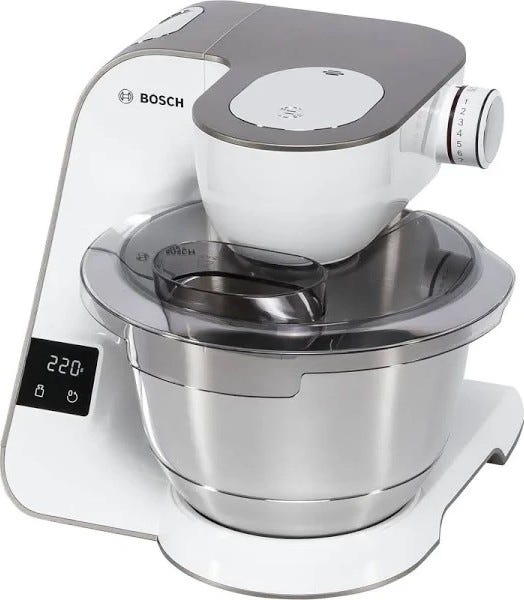 Bosch MUM5XW10 MUM5 Robot da cucina multifunzione - 3,9 lt - beige / bianco