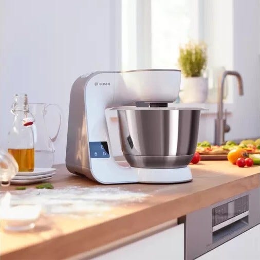 Bosch MUM5XW10 MUM5 Robot da cucina multifunzione - 3,9 lt - beige / bianco