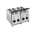Milantoast 007040 Classico Tostapane a 4 scomparti - inox