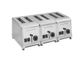 Milantoast 007260 Tostapane a 6 scomparti - inox