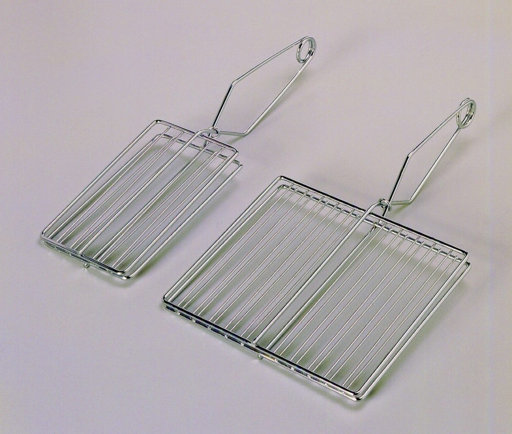 Milantoast 014071 Tostiera 9 posti - inox