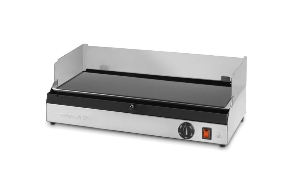 Milantoast 017041 Fry top in vetroceramica - grande