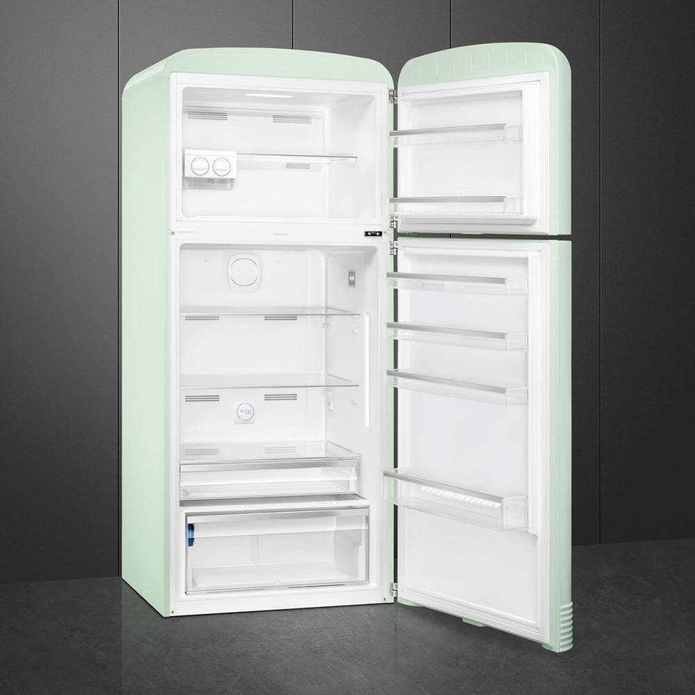 Smeg Selection FAB50RPG5 50's Style Frigorifero con congelatore a libera installazione cm. 80 h. 192 - lt. 524 - verde pastello