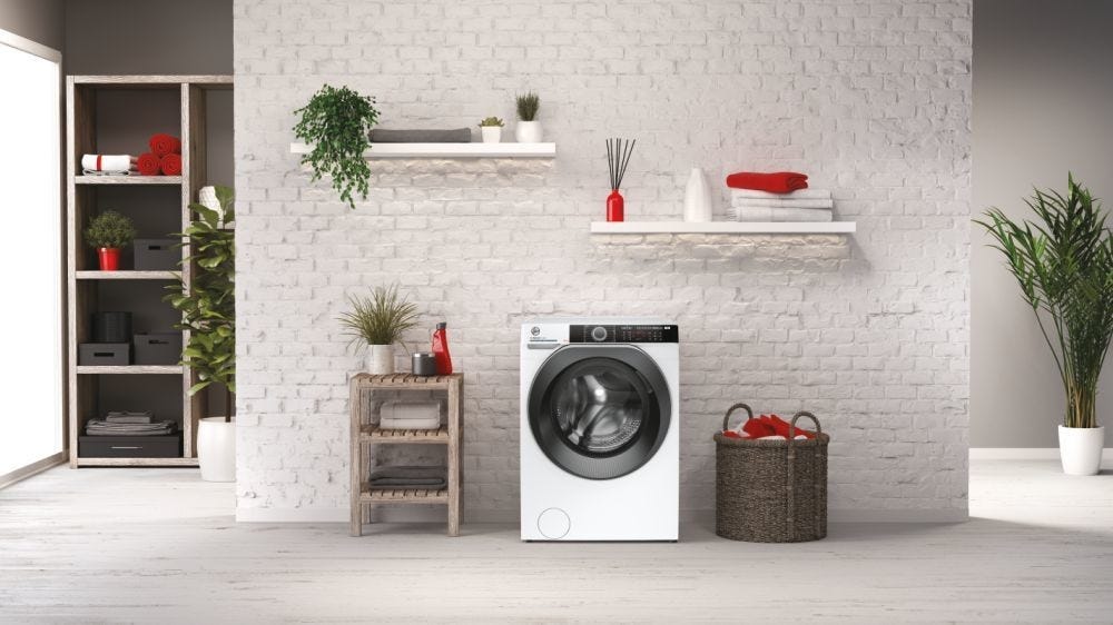 Hoover HWE413AMBS1S H-WASH 500 Lavatrice cm. 60 - capacità 13 kg - bianco