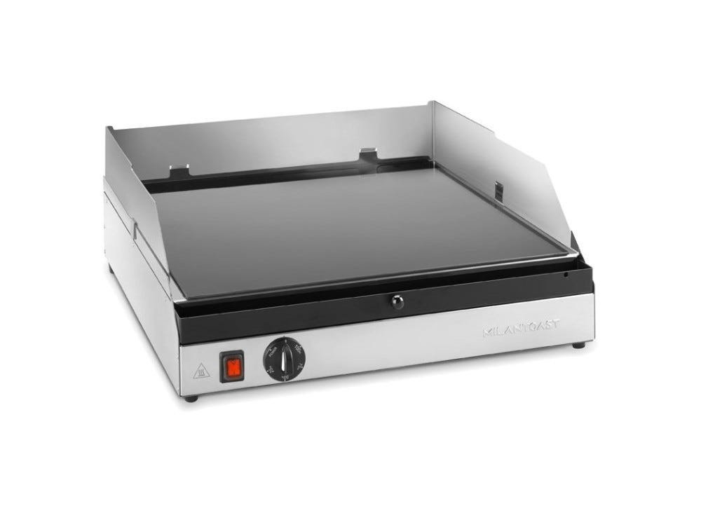 Milantoast 017080 Fry top in vetroceramica - maxi