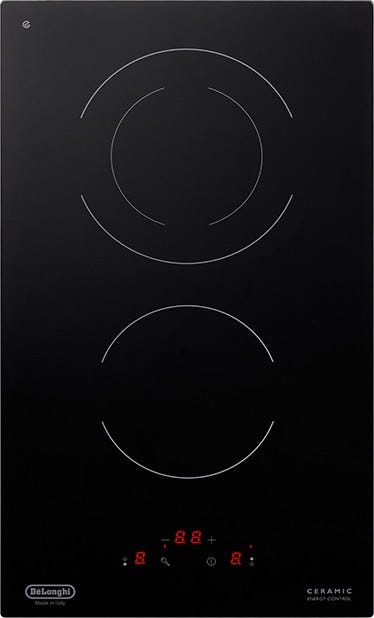 De Longhi PVC31N Piano cottura a piastra radiante cm 30 - vetroceramica nero