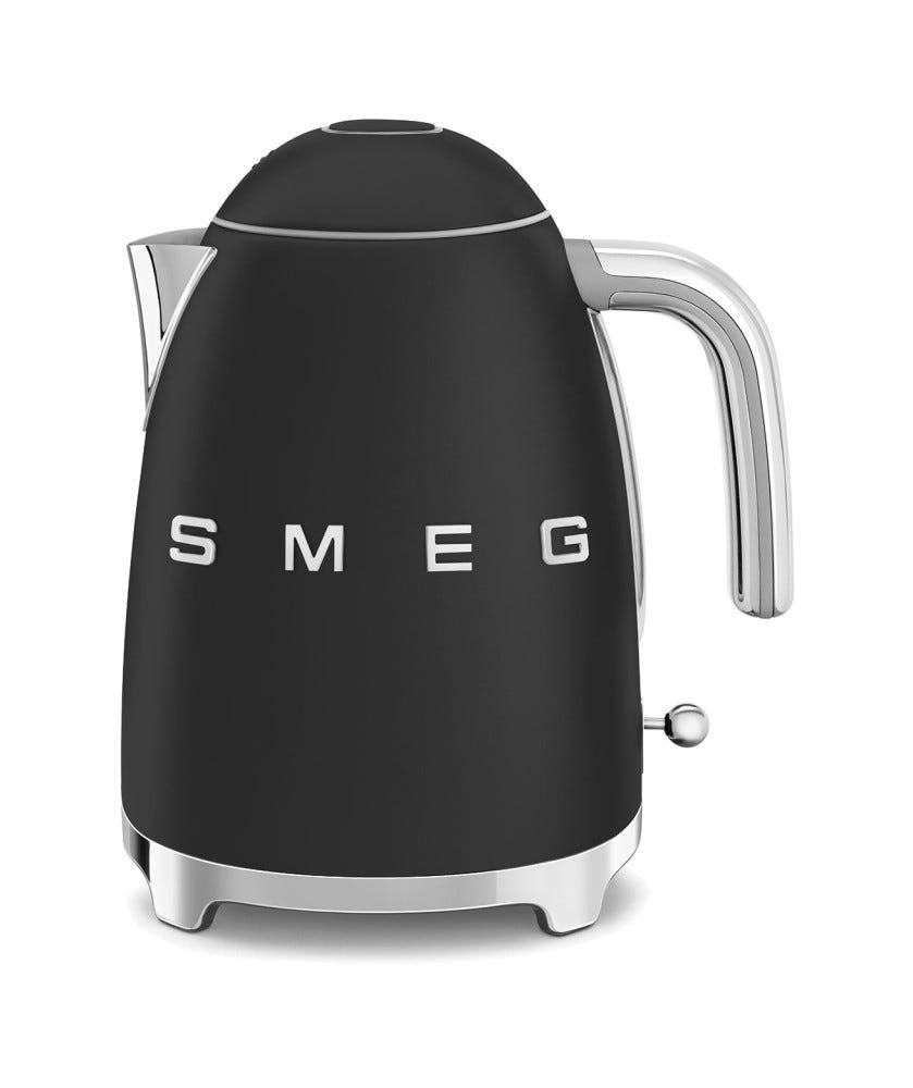 Smeg Selection KLF03BLMEU 50's Style Bollitore elettrico 1,7 lt. - nero opaco