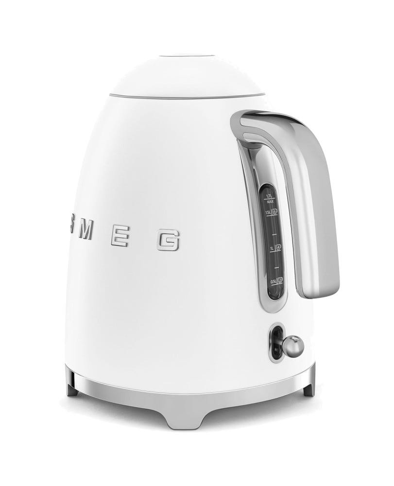 Smeg Selection KLF03WHMEU 50's Style Bollitore elettrico 1,7 lt. - bianco