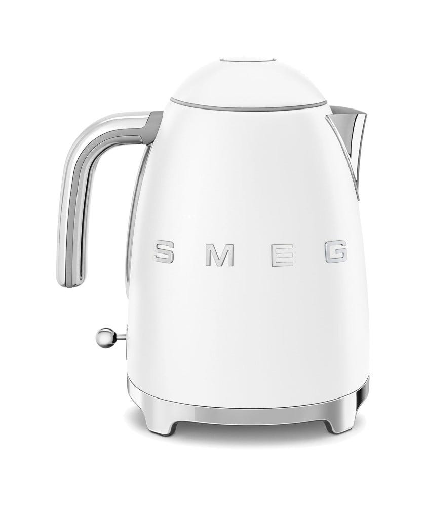 Smeg Selection KLF03WHMEU 50's Style Bollitore elettrico 1,7 lt. - bianco