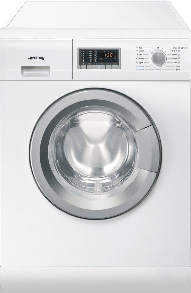 Smeg LSF147E Lavasciuga cm. 60 - capacità lavaggio 7 kg / asciugatura 4 kg - bianco