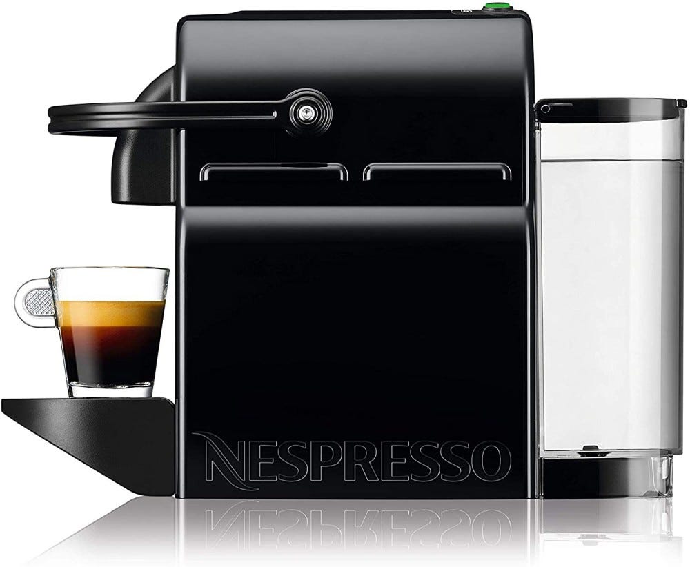 De Longhi INISSIA Nespresso Macchina per caffè automatica - nero
