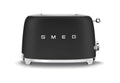 Smeg Selection TSF01BLMEU 50's Style Tostapane 2 fette - nero opaco