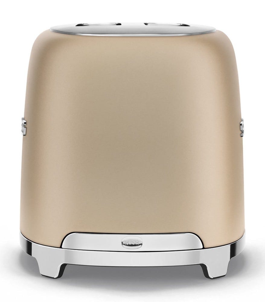 Smeg Selection TSF01CHMEU 50's Style Tostapane 2 fette - oro opaco
