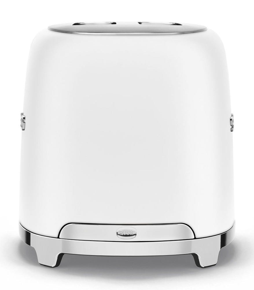 Smeg Selection TSF01WHMEU 50's Style Tostapane 2 fette - bianco opaco