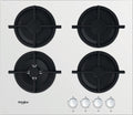 Whirlpool AKT 625/WH Piano a cottura a gas cm. 59 - vetro bianco