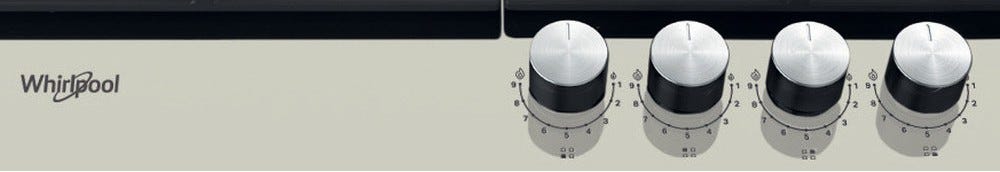 Whirlpool AKTL 629 / S Piano a cottura a gas cm. 59 - vetro grigio