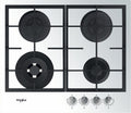 Whirlpool AKTL 629/WH Piano a cottura a gas cm. 59 - vetro bianco