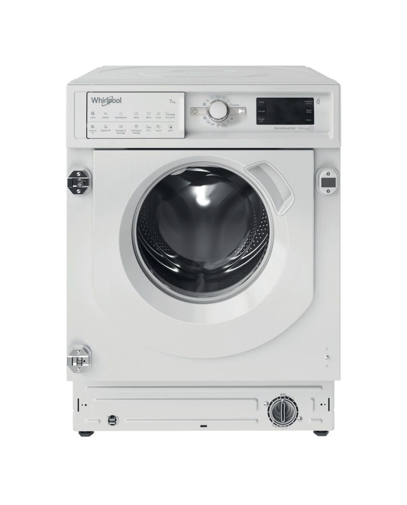 Whirlpool BIWMWG71483EEUN Lavatrice da incasso cm. 60 - capacità 7 kg - bianco