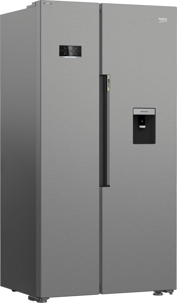 Beko GN163241XBN Frigorifero con congelatore side by side - cm. 91 h 179 - lt. 576 - inox