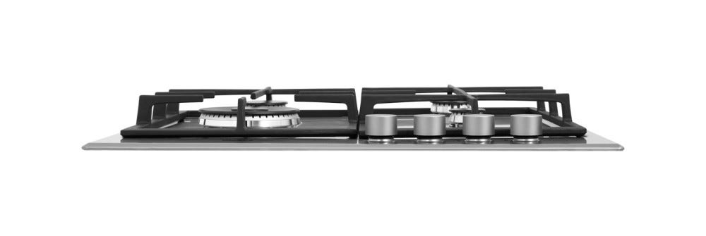 Whirlpool GMR6422IXL Piano a cottura a gas cm. 59 - inox