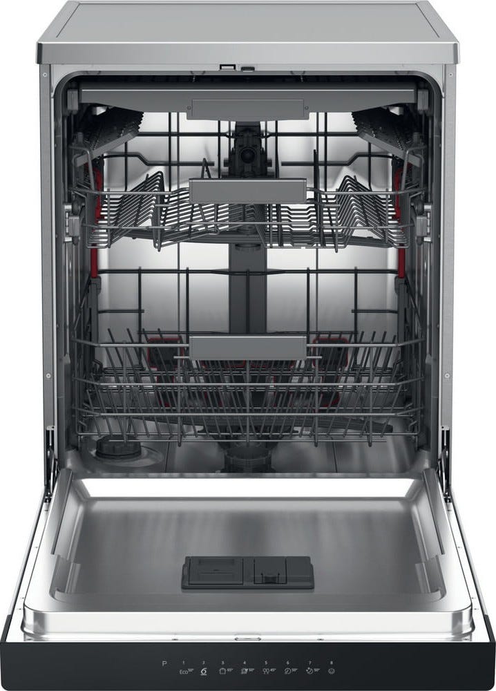 Whirlpool WFC 3C26 PF X Lavastoviglie a libera installazione cm. 60 - 14 coperti - inox