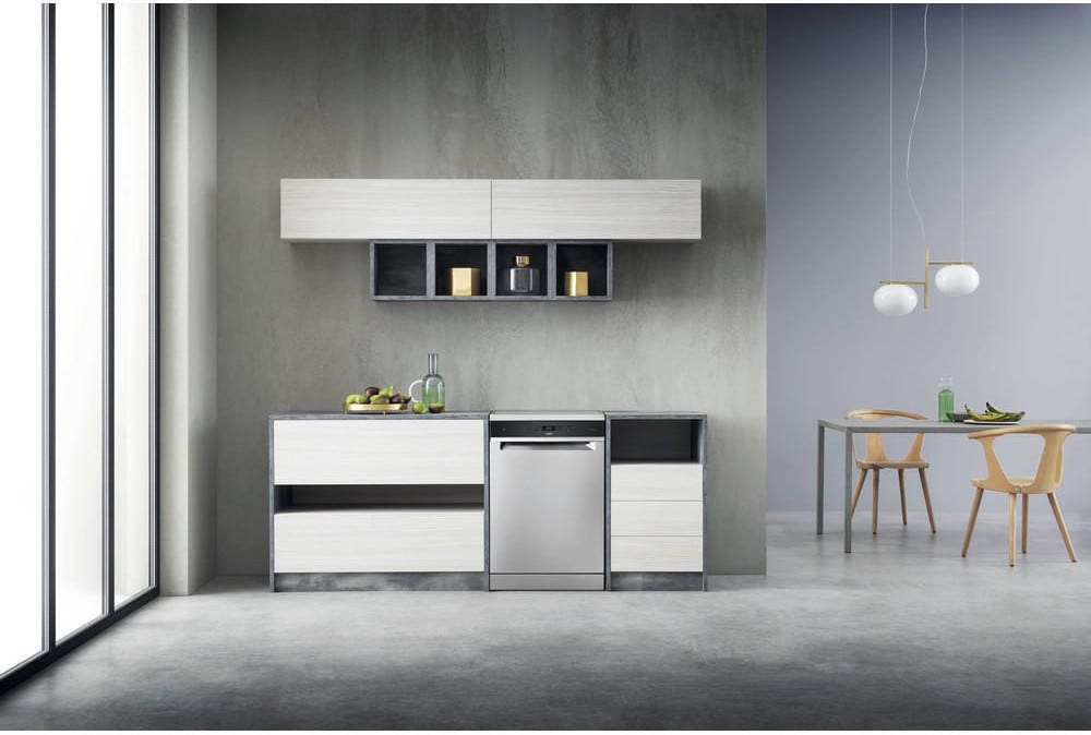 Whirlpool WFC 3C26 PF X Lavastoviglie a libera installazione cm. 60 - 14 coperti - inox