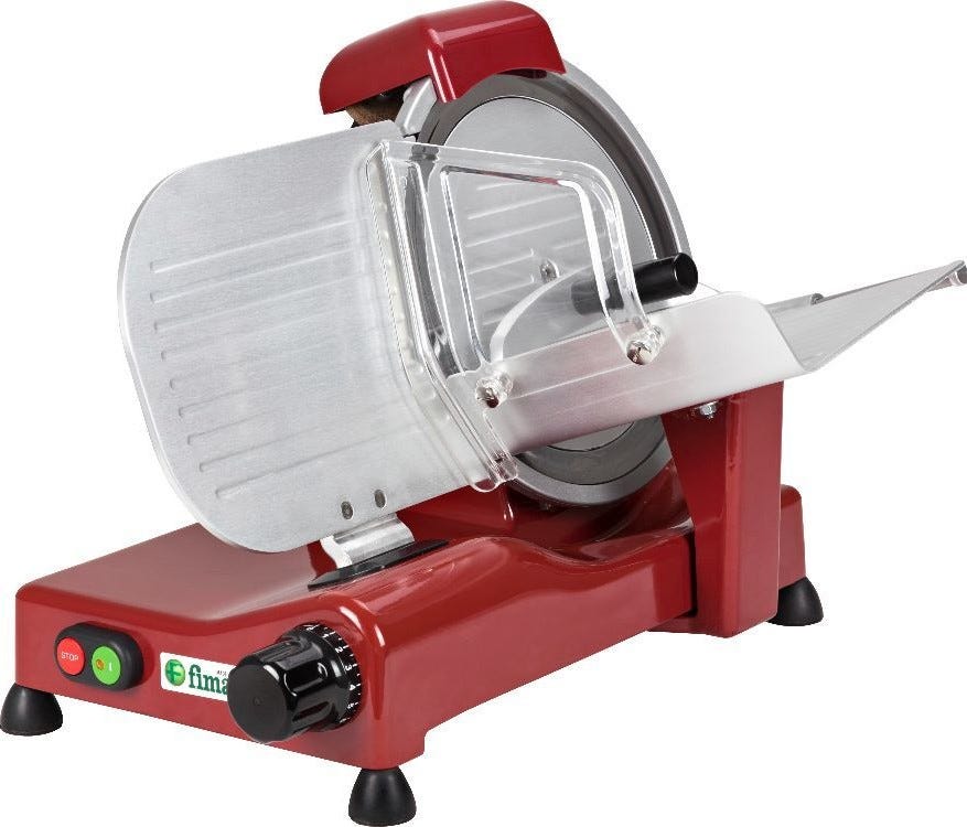 Fimar ECO250 Affettatrice a gravità lama mm. 250 - monofase - alluminio verniciato