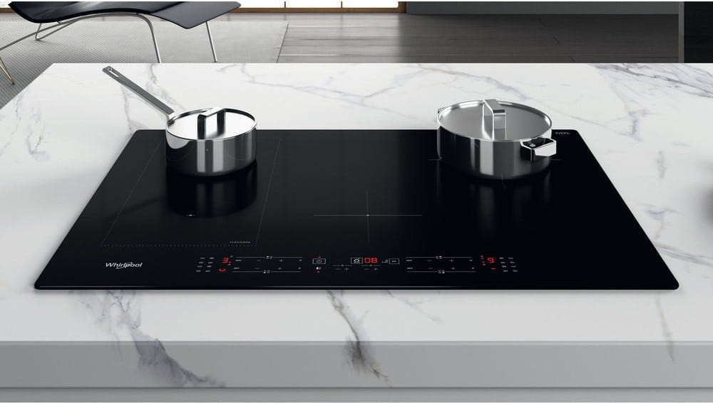 Whirlpool WLB2977NE Piano cottura a induzione cm 77 - vetroceramica nero