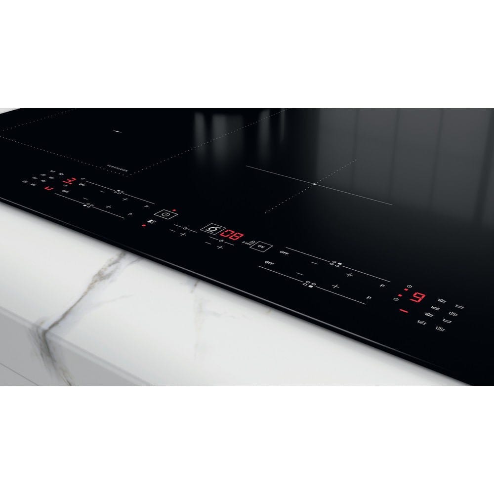 Whirlpool WLB2977NE Piano cottura a induzione cm 77 - vetroceramica nero