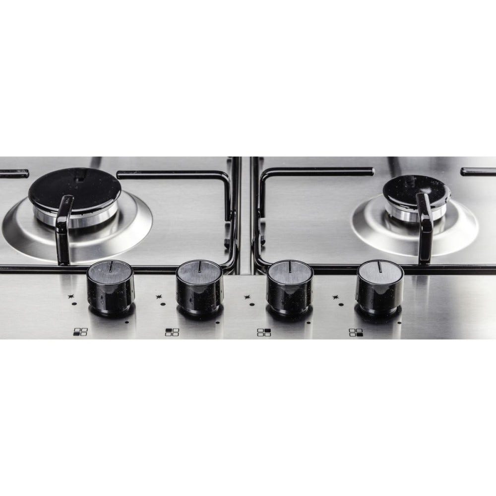 Franke FHNL 604 4G XS E New Linear Piano cottura a gas cm. 60 - inox