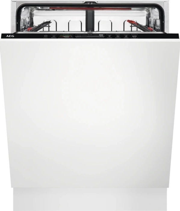 AEG FSK63657P 7000 Lavastoviglie 13 coperti, Vasca XXL, SatelliteClean Pro, AirDry, classe energetica D, cerniere sliding