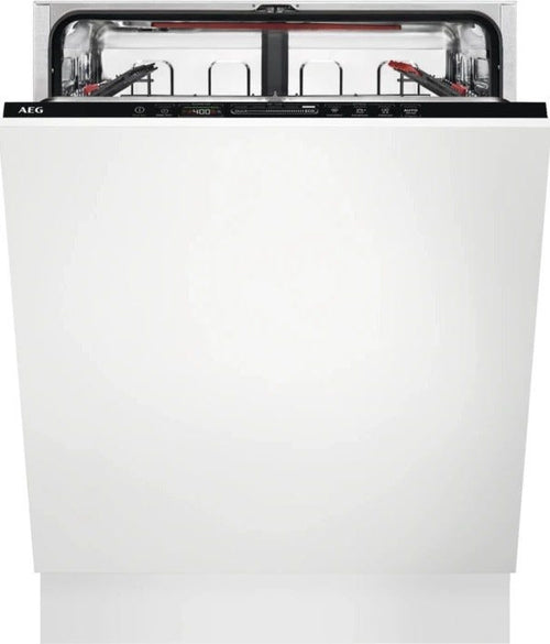 AEG FSK63657P 7000 Lavastoviglie 13 coperti, Vasca XXL, SatelliteClean Pro, AirDry, classe energetica D, cerniere sliding