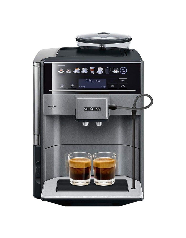 Siemens TE651209RW EQ.6 plus s100 Macchina per caffè automatica - titanio