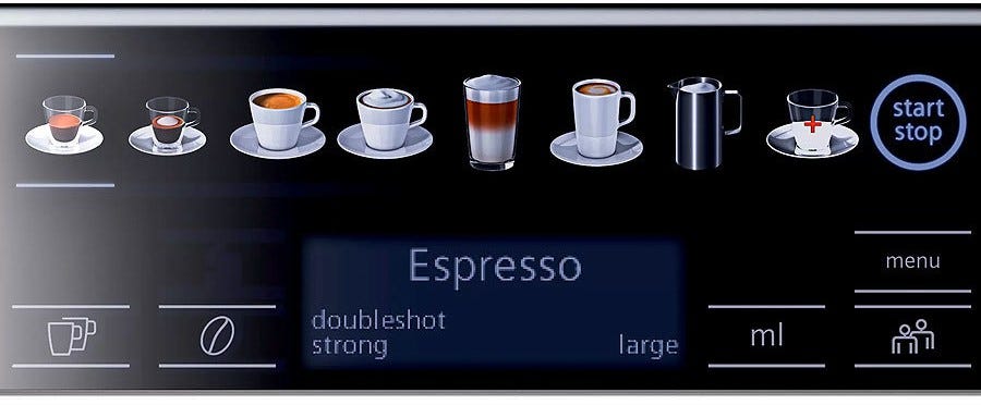 Siemens TE651209RW EQ.6 plus s100 Macchina per caffè automatica - titanio