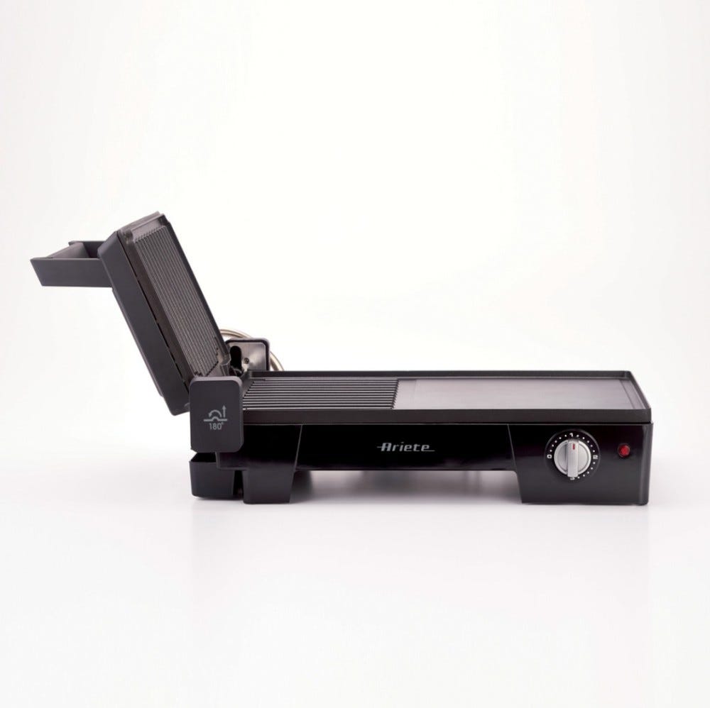 Ariete 1916 Multi grill 3 in 1 Griglia elettrica multifunzione - nera