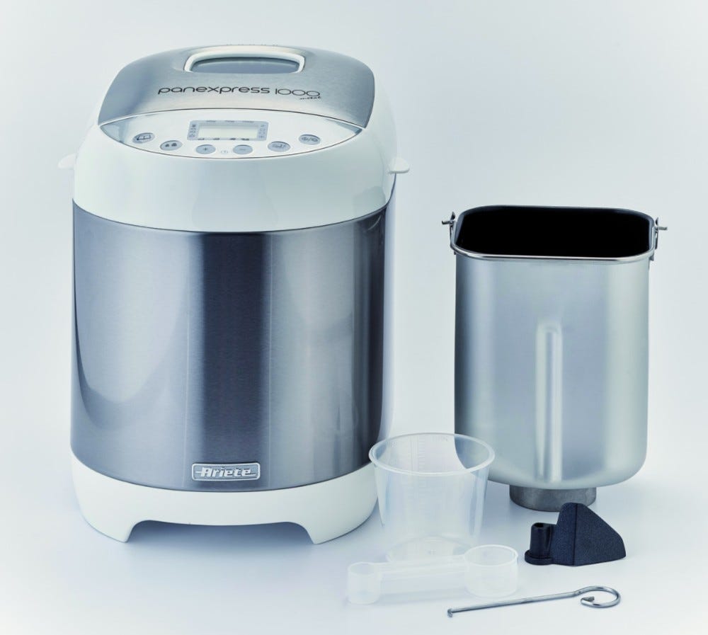 Ariete 0133 Panexpress 1000 Metal Macchina del pane - inox/argento