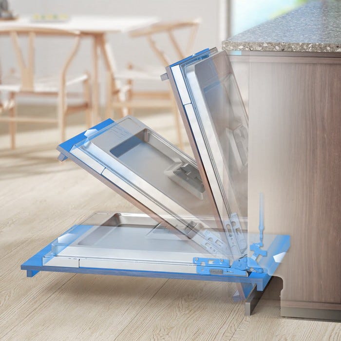 Electrolux EEA17200L Lavastoviglie ad incasso cm. 60 - 13 coperti - cerniere sliding