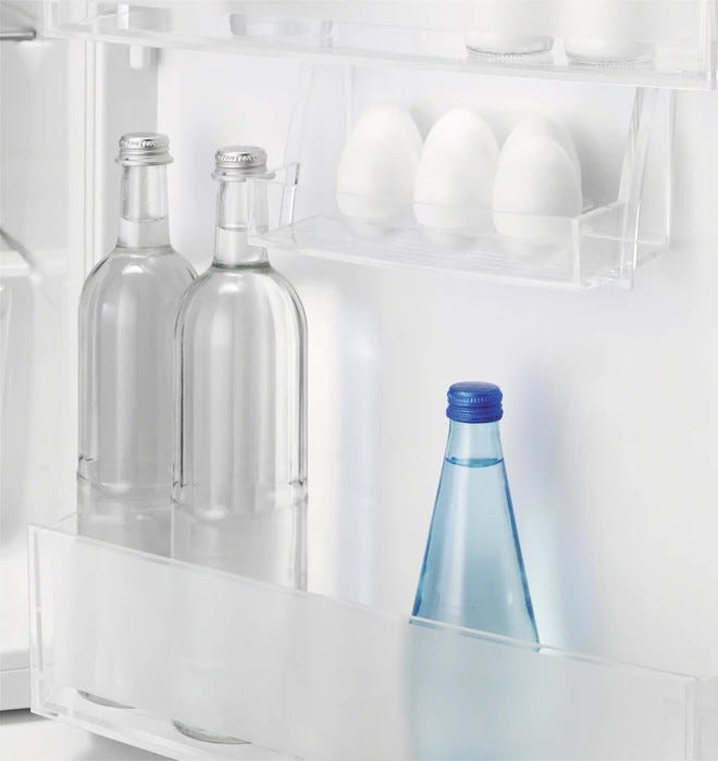 Electrolux LRB2AE88S Frigorifero cm. 55 h. 87 - 142 lt. - bianco