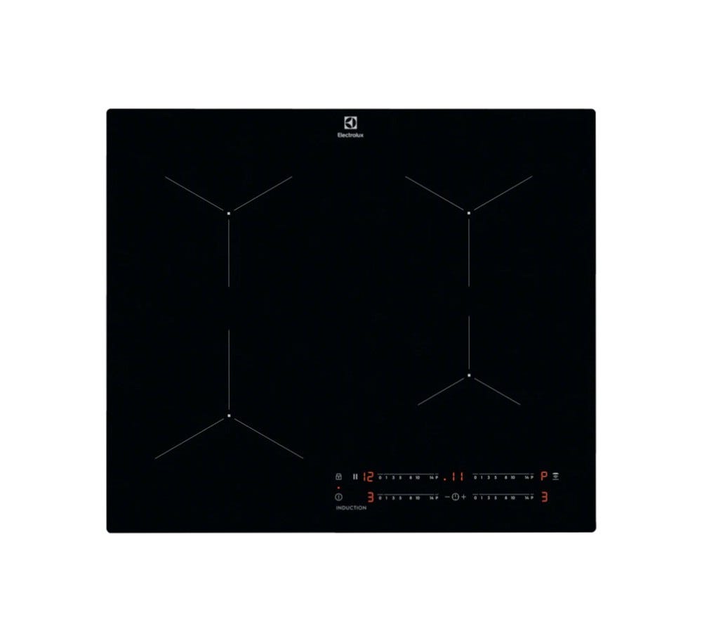 Electrolux LIL61443C Piano cottura a induzione cm. 60 - vetroceramica nero