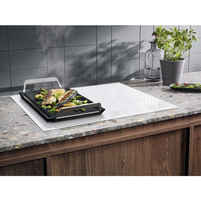 Electrolux EIL63443BW Piano cottura a induzione cm. 60 - vetroceramica bianco