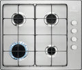 Electrolux KGS6404SX 300 Piano cottura a gas 60 cm, 4 fuochi, accensione integrata, inox