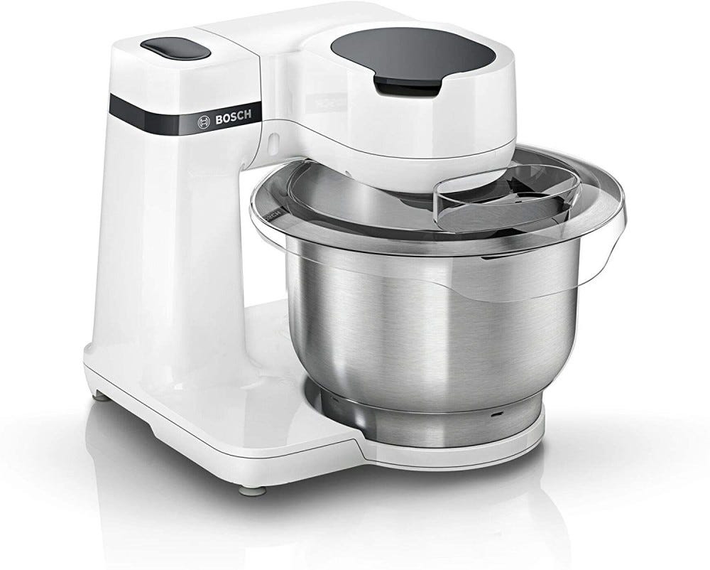 Bosch MUMS2EW00 MUM 2 Robot da cucina multifunzione - 3,8 lt - bianco