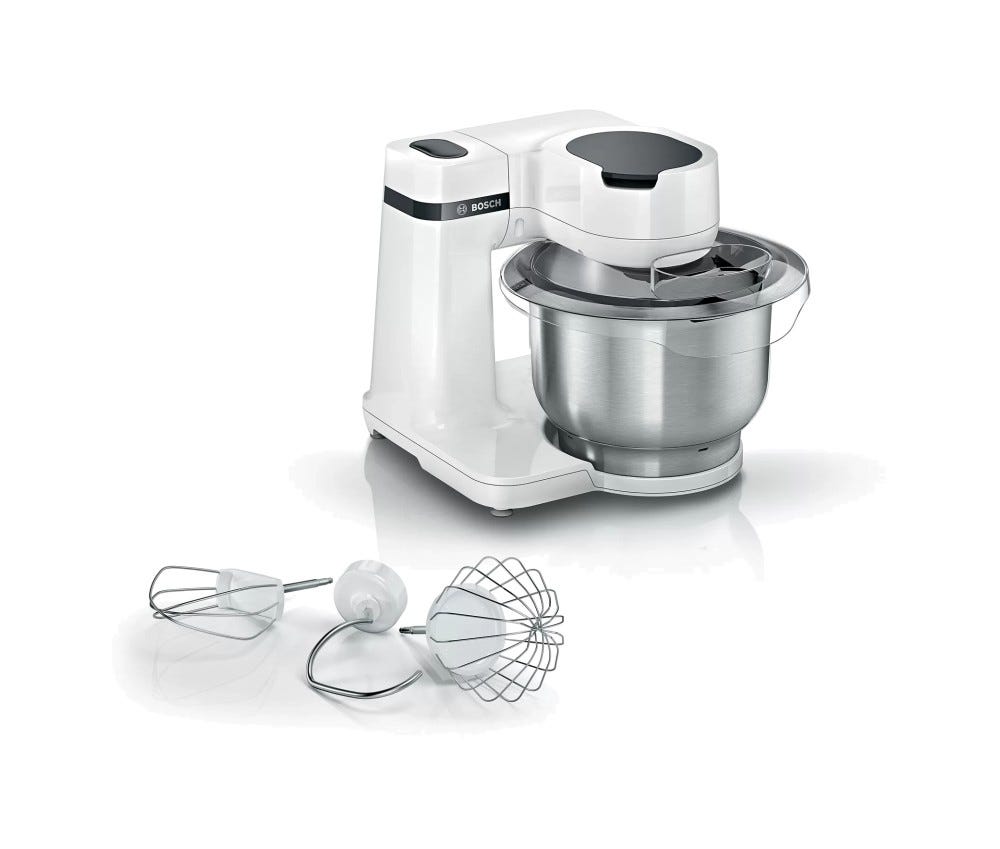 Bosch MUMS2EW00 MUM 2 Robot da cucina multifunzione - 3,8 lt - bianco