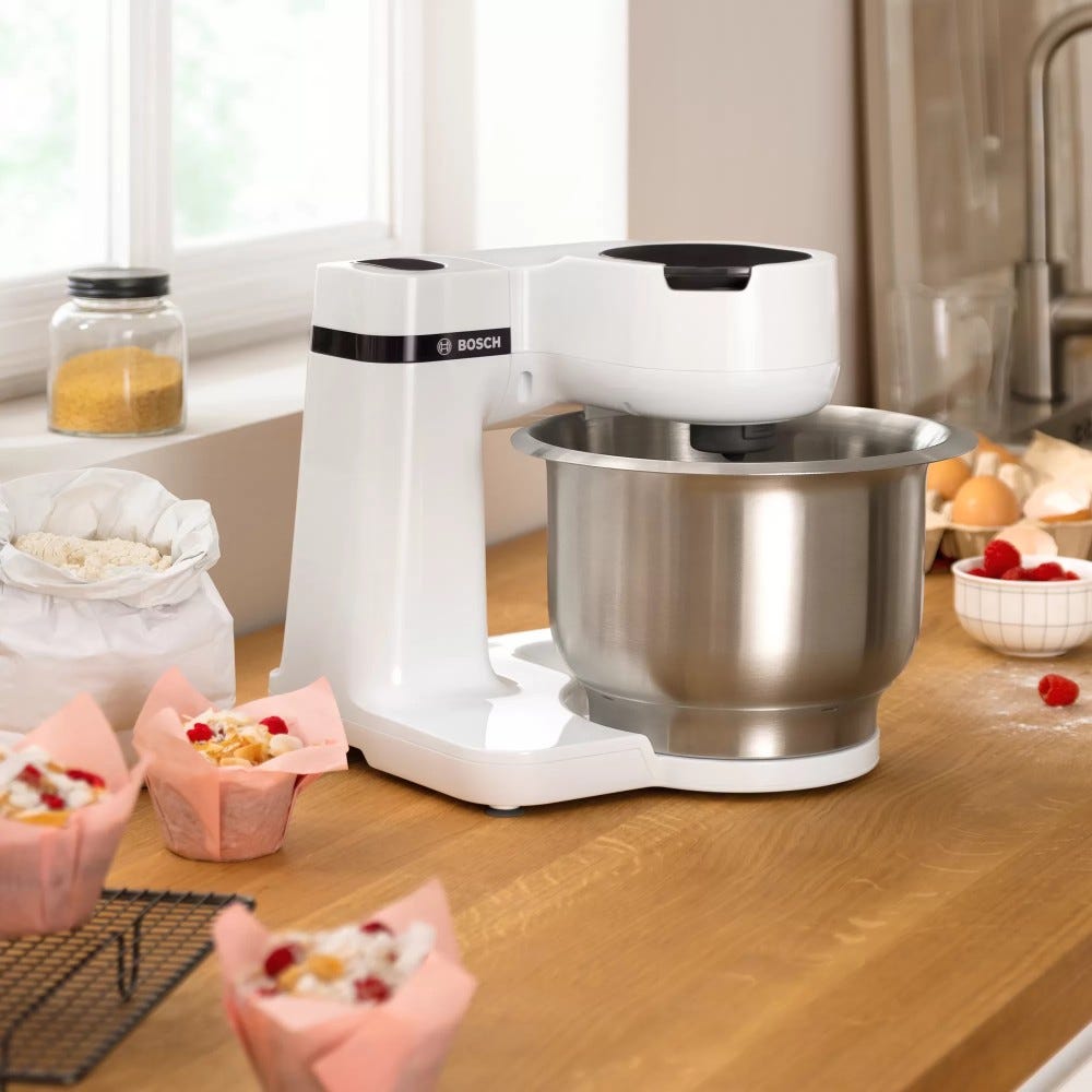 Bosch MUMS2EW00 MUM 2 Robot da cucina multifunzione - 3,8 lt - bianco