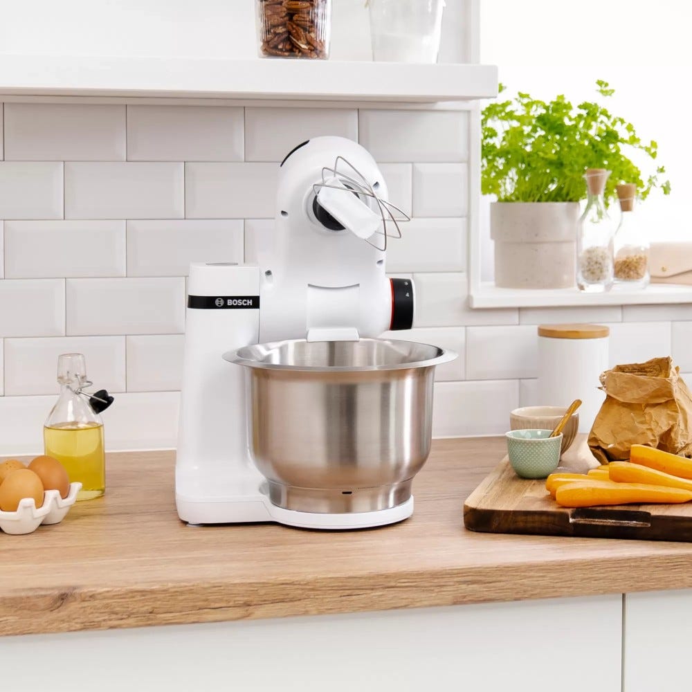 Bosch MUMS2EW00 MUM 2 Robot da cucina multifunzione - 3,8 lt - bianco